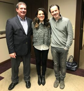 Left to right: President and CEO of LifeWay Christian Resources Dr. Thom S. Rainer, Christy Nockels, Nathan Nockels